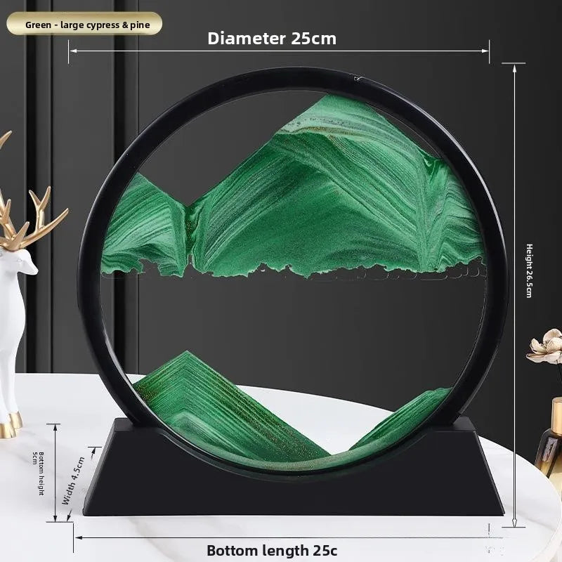 Purilite Select Creative Sandflow Art Clock