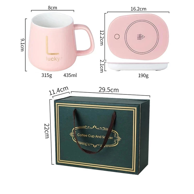 Purilite Select USB Coffee Mug Warmer Pad with Constant Temperature Heating for Home and Office