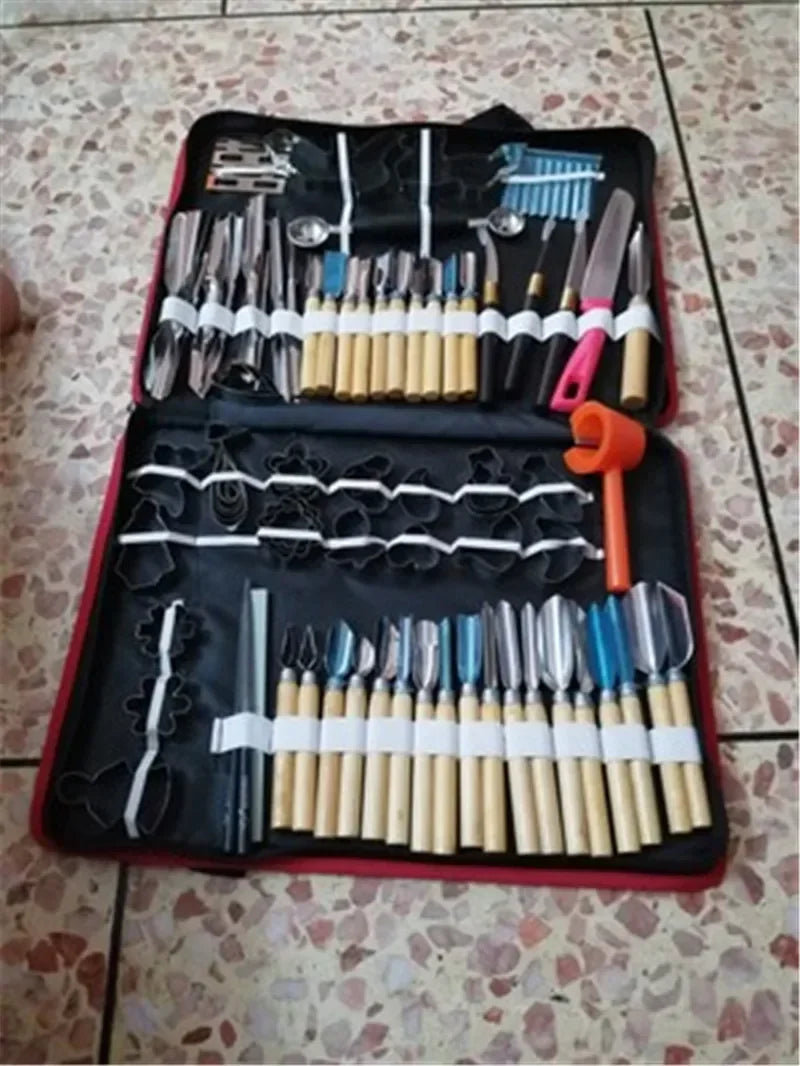Purilite Select 80pcs Culinary Chef Carving Tool Set