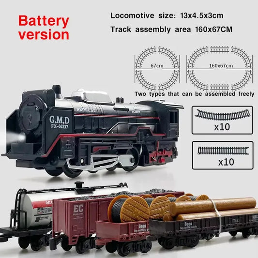 Purilite Select Classical Railway Freight Train Toy