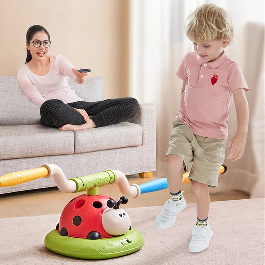 Purilite Select 4 Styles Ladybug Multifunction Jump Rocket Launcher Toy
