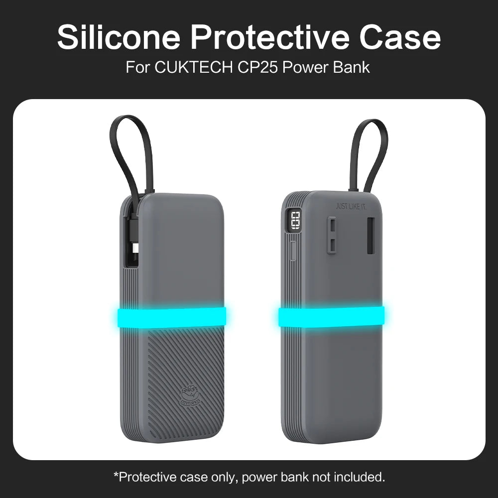 Purilite Select Silicone Case For CUKTECH CP25 20000mAh Power Bank