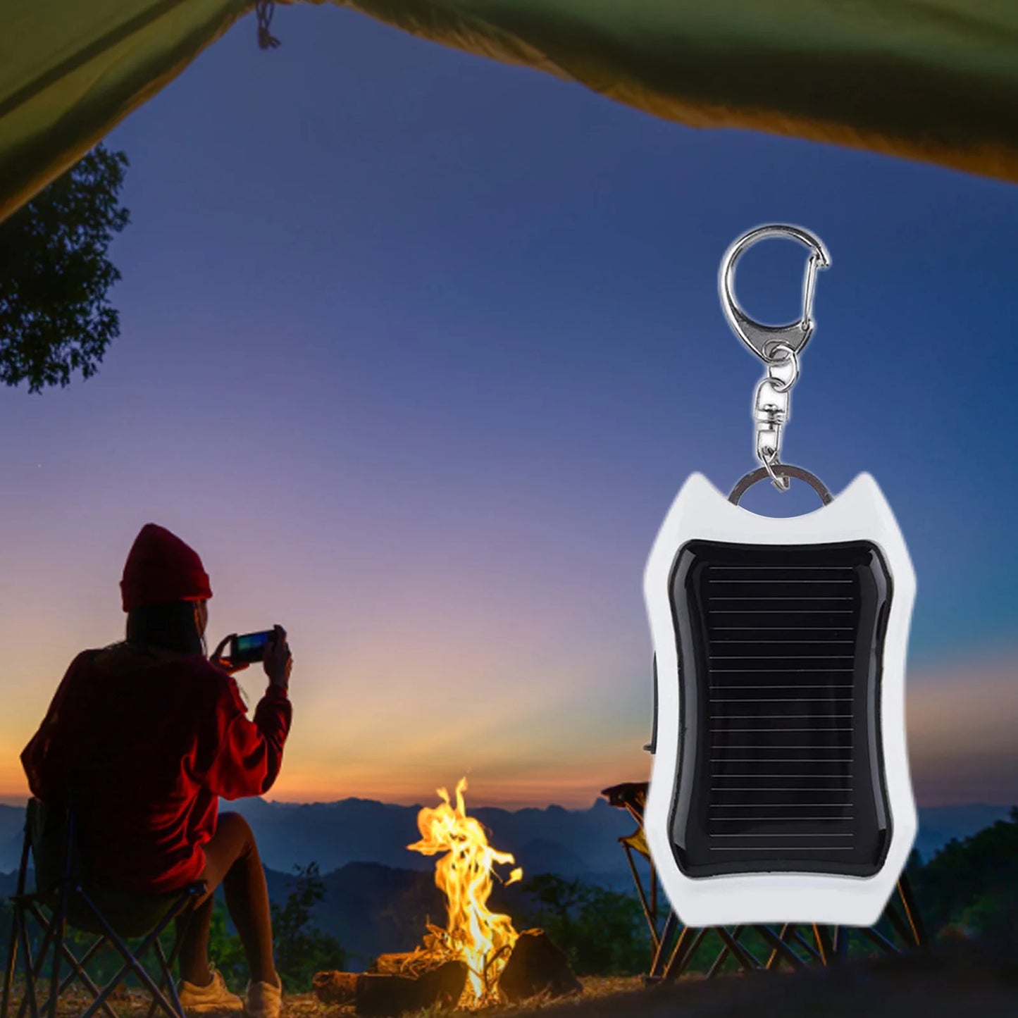 Purilite Select Keychain Solar Power Bank