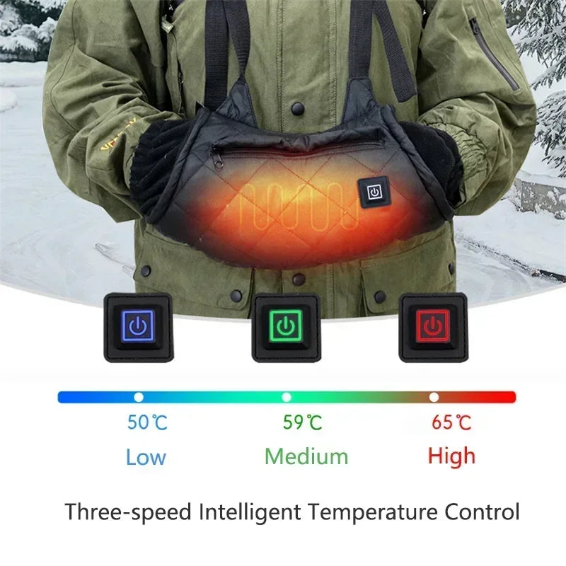 Purilite Select USB Electric Heated Warm Skiing Gloves