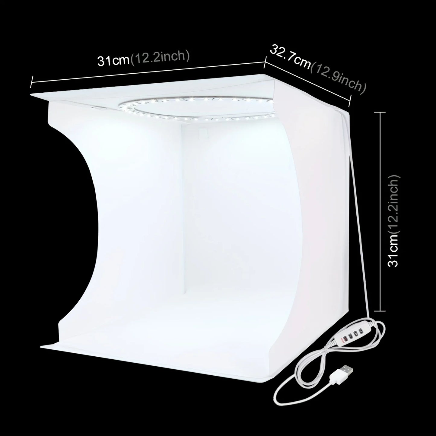 Purilite Select 30cm/11.5" Foldable Portable Ring Light Board