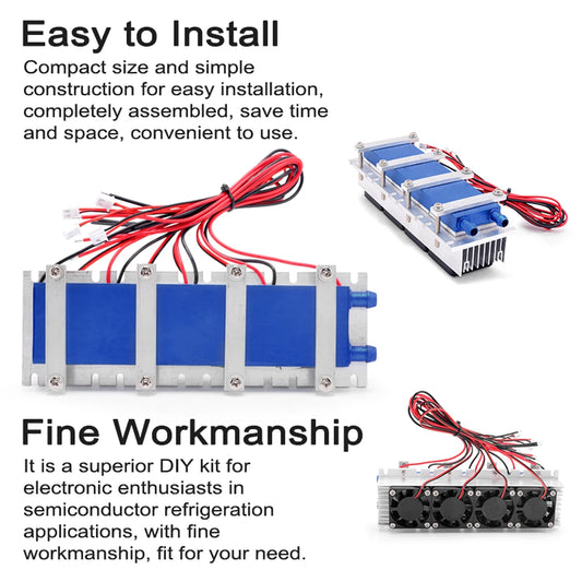 Purilite Select 288W Thermoelectric Peltier Refrigeration Cooler 12VDC 30A