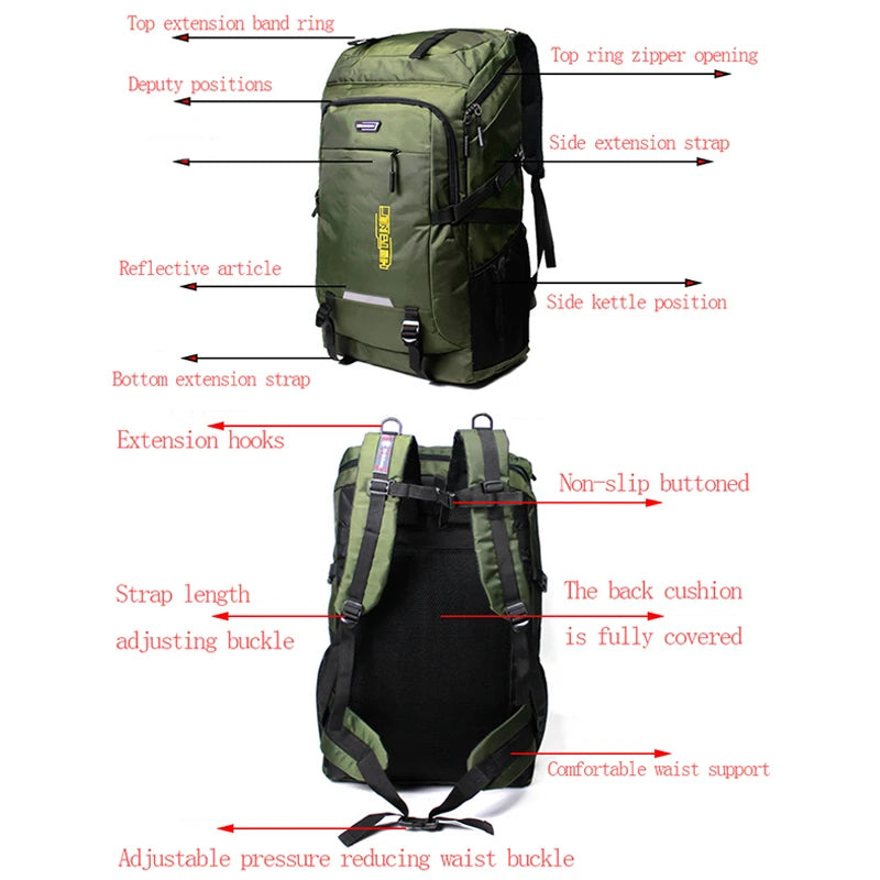 Purilite Select Tactical Outdoor Travel Backpack