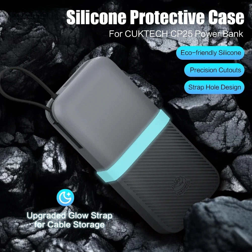 Purilite Select Silicone Case For CUKTECH CP25 20000mAh Power Bank
