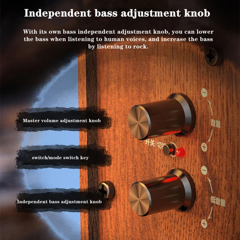 Purilite Select Wooden 2.1 Multimedia Bluetooth Speaker System