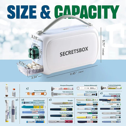 Purilite Select Large Portable Insulin Fridge