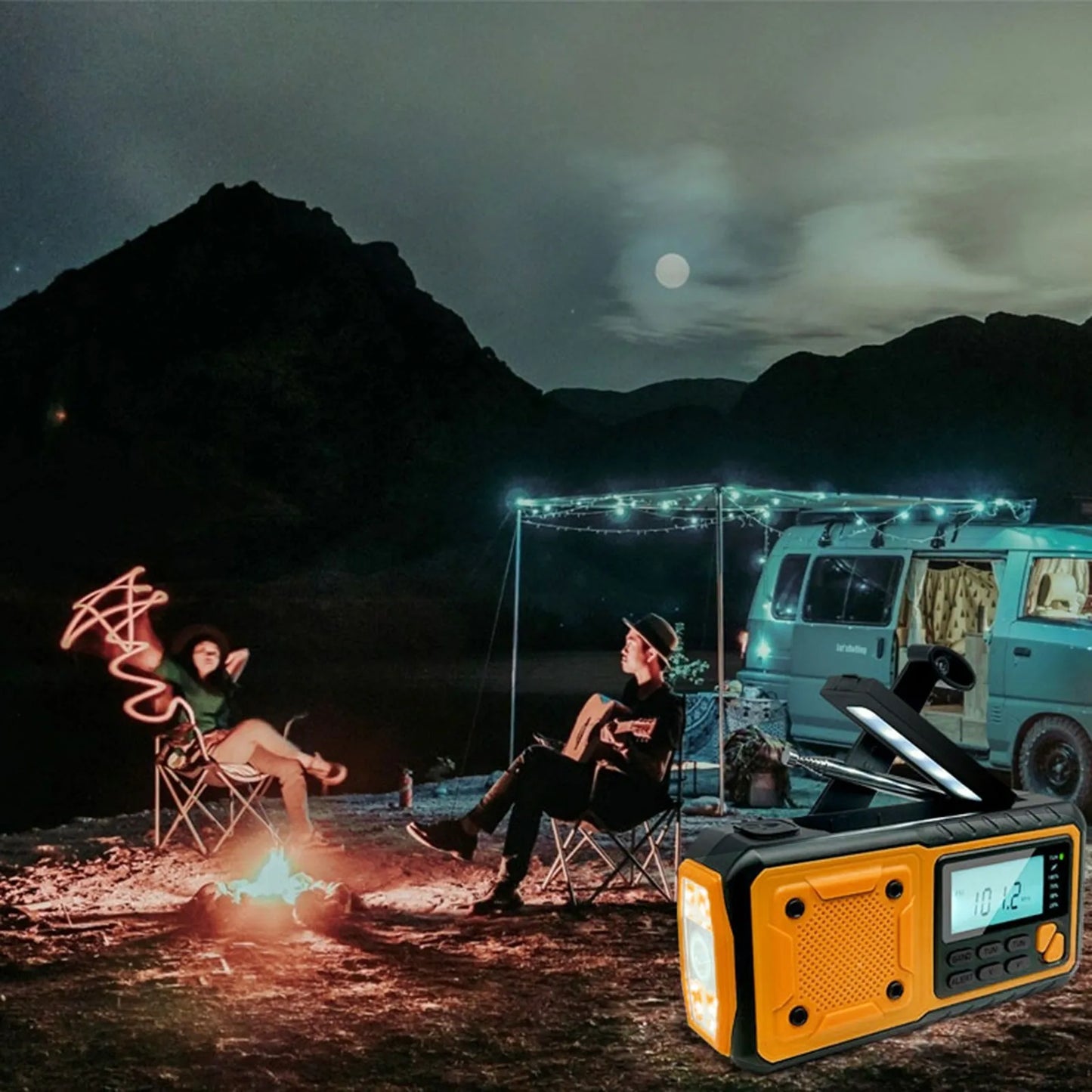 Purilite Select Portable Emergency Solar Power Radio