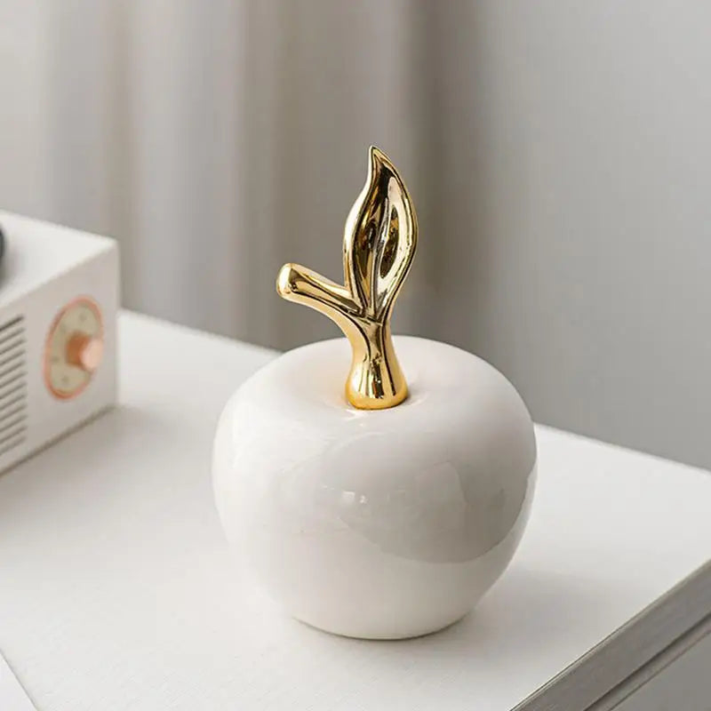 Purilite Select Ceramic Cute Funny Christmas Fruit Ornaments