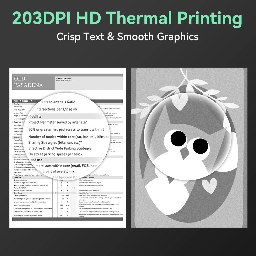 Purilite Select Phomemo M08F Wireless Thermal A4 Printer