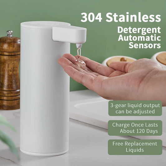 Purilite Select Automatic Sensor Soap Dispenser 270ml – Touchless Smart Liquid Soap & Hand Wash Dispenser