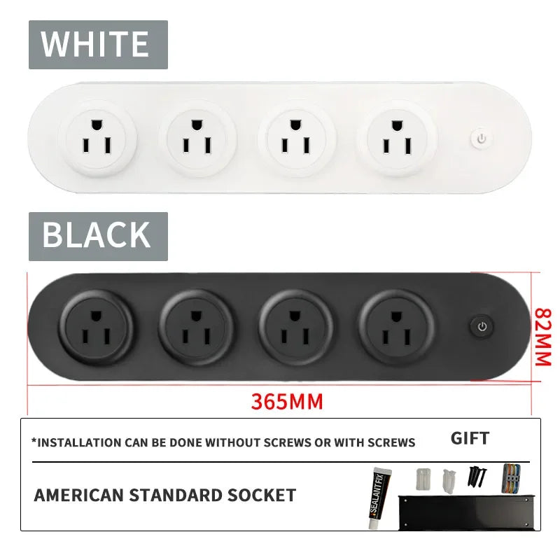 Purilite Select Wall Mounted Desktop Socket
