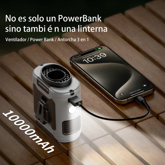 Purilite Select 20000mAh Outdoor Portable Waist & Hanging Neck Fan