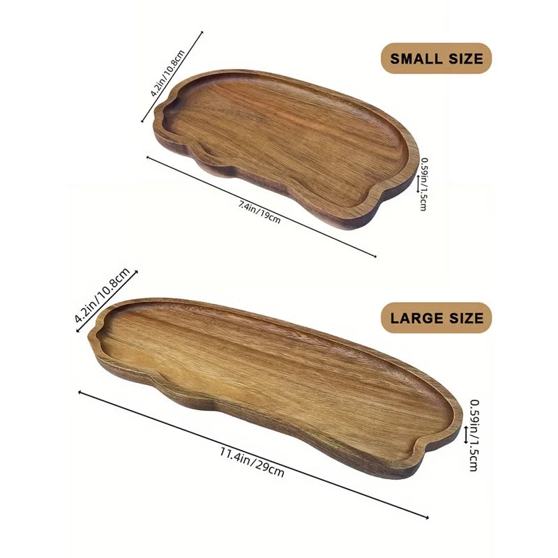 Purilite Select Japanese Style Wooden Tray