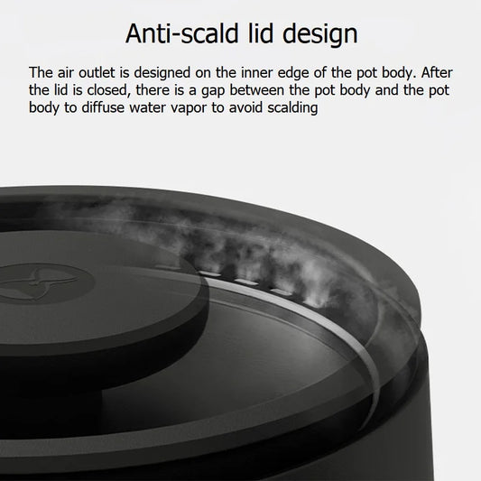 Purilite Select Stainless Steel Electric Kettle Compact  Reliable Boiling Power