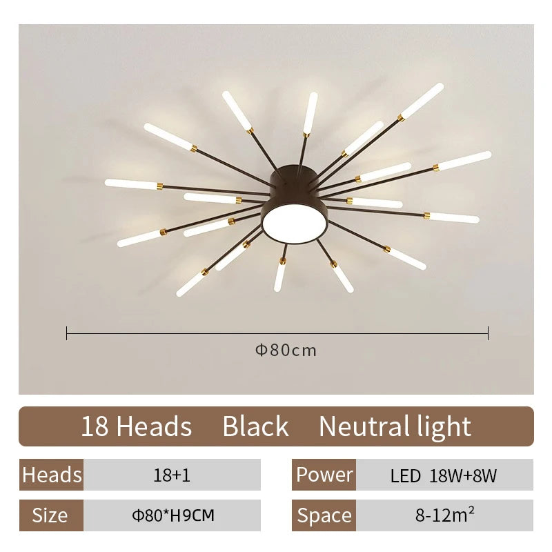 Purilite Select Modern Designer LED Ceiling Lamp