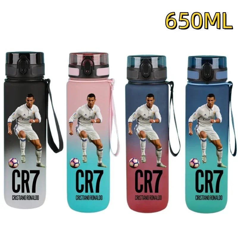 Purilite Select 650ml Cristiano Ronaldo Football Star Water Bottle