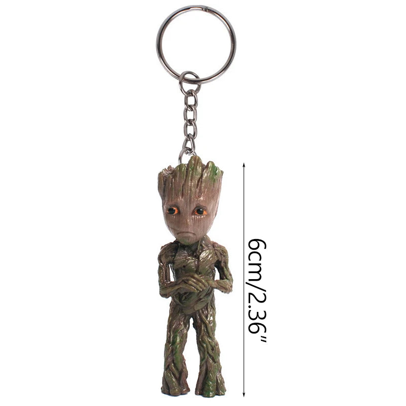 Purilite Select Groot Anime Figure Keychain