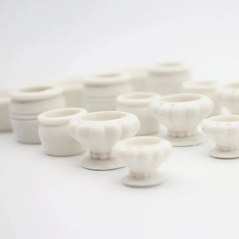 Purilite Select 5Pcs Mini Dollhouse Flowerpots