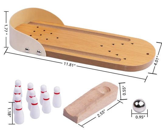 Purilite Select Tabletop Mini Bowling Game