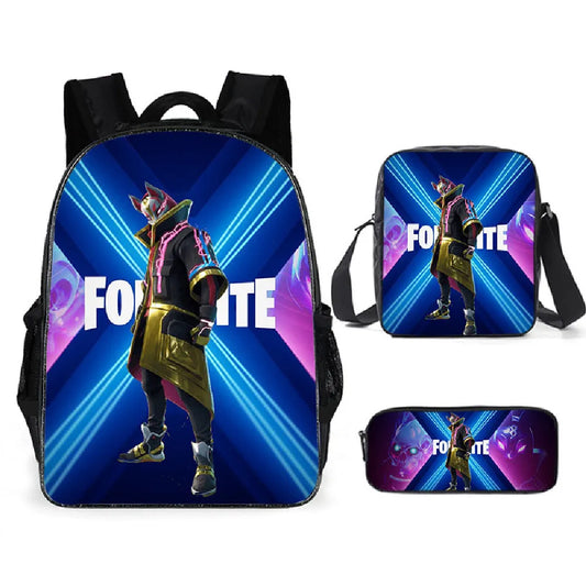 Purilite Select 3PCS Anime Fortnite Backpack Set