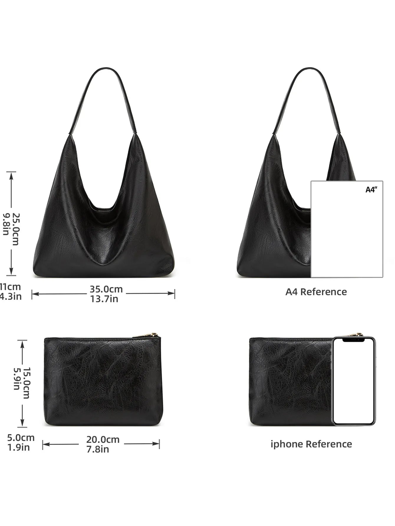 Purilite Select Retro Casual Large Tote Bag for Women