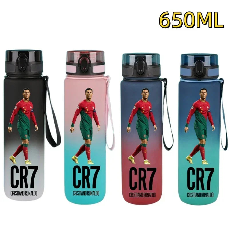 Purilite Select 650ml Cristiano Ronaldo Football Star Water Bottle