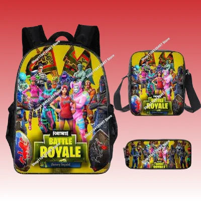 Purilite Select 3PCS Fortnite School Bag Set