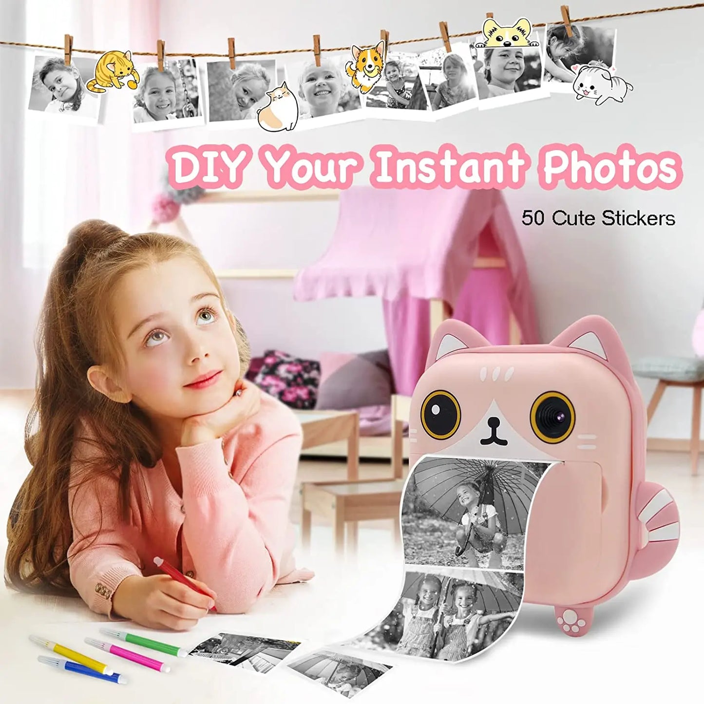 Purilite Select Instant Printed Camera