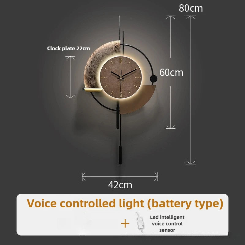 Purilite Select Modern Luxury Wall Clock