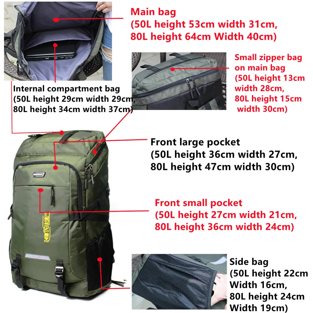 Purilite Select Tactical Outdoor Travel Backpack