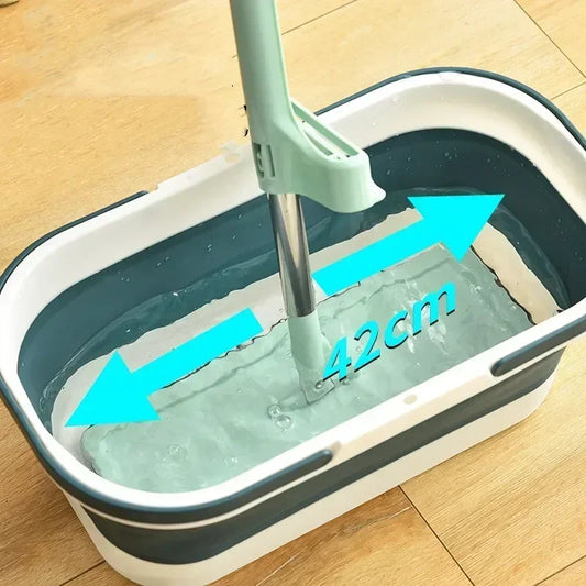 Purilite Select Silicone Folding Mop Bucket