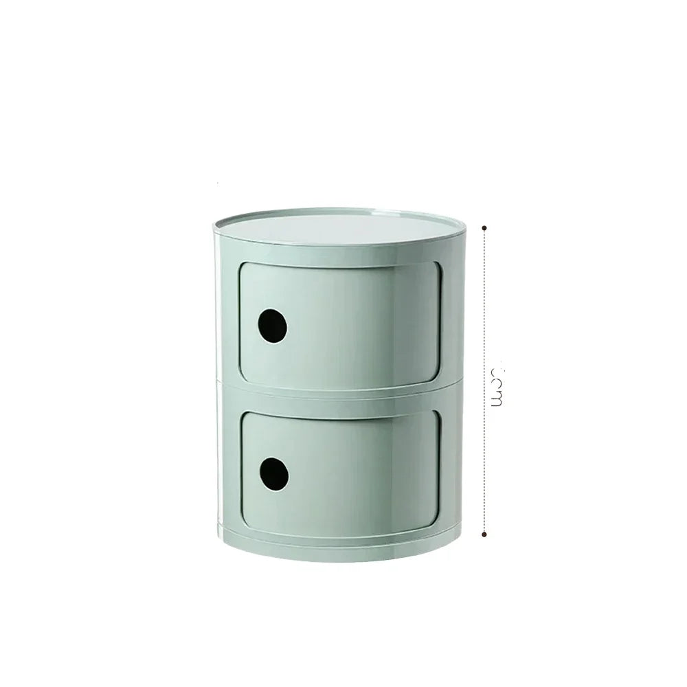 Purilite Select Nordic Net Red Bedside Cabinet