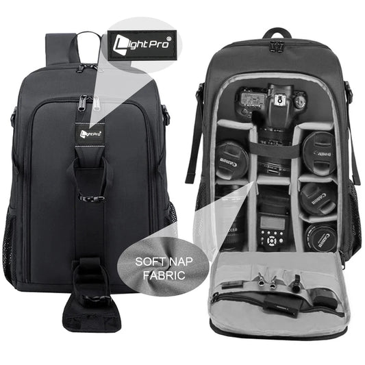 Purilite Select Big Capacity Waterproof Camera Backpack