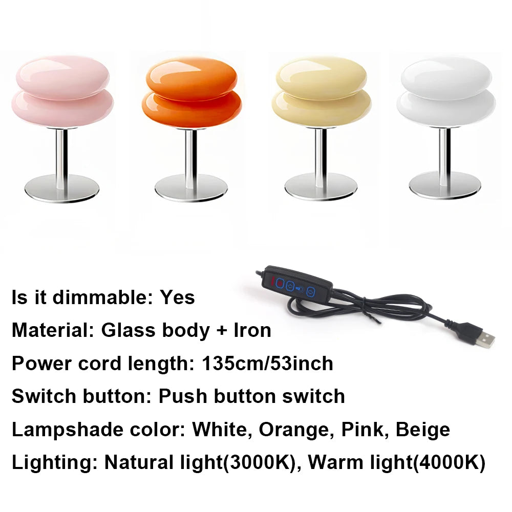 Purilite Select Macaron Glass Table Lamp