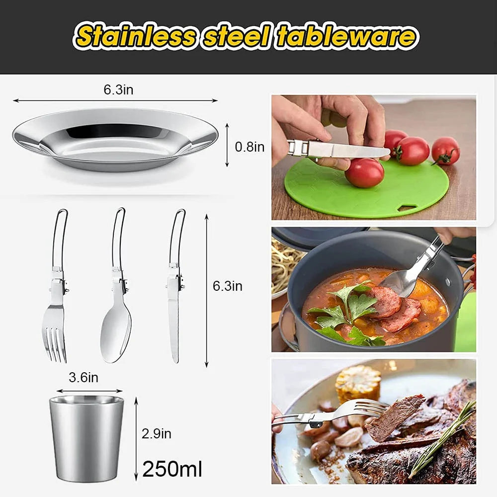 Purilite Select Outdoor Camping Cookware Set