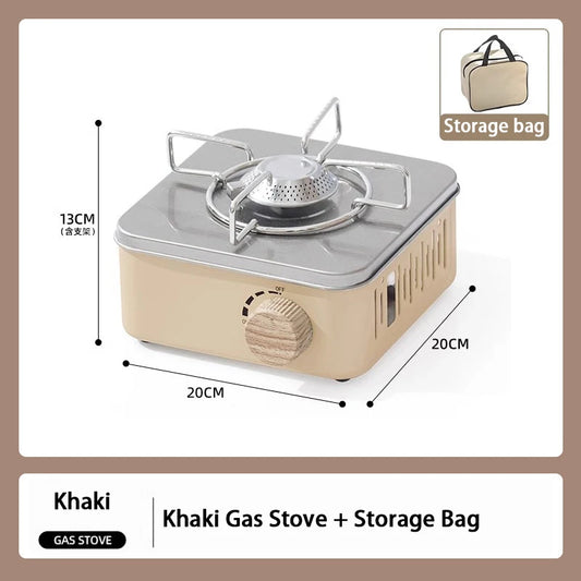 Purilite Select Portable Gas Stove | 2800W High Firepower Camping Burner | Electronic Ignition Cassette Furnace for Outdoor Cooking