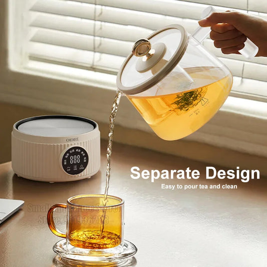 Purilite Select 800ml Multifunctional Electric Health Pot (Glass Body, 220V, 600W)