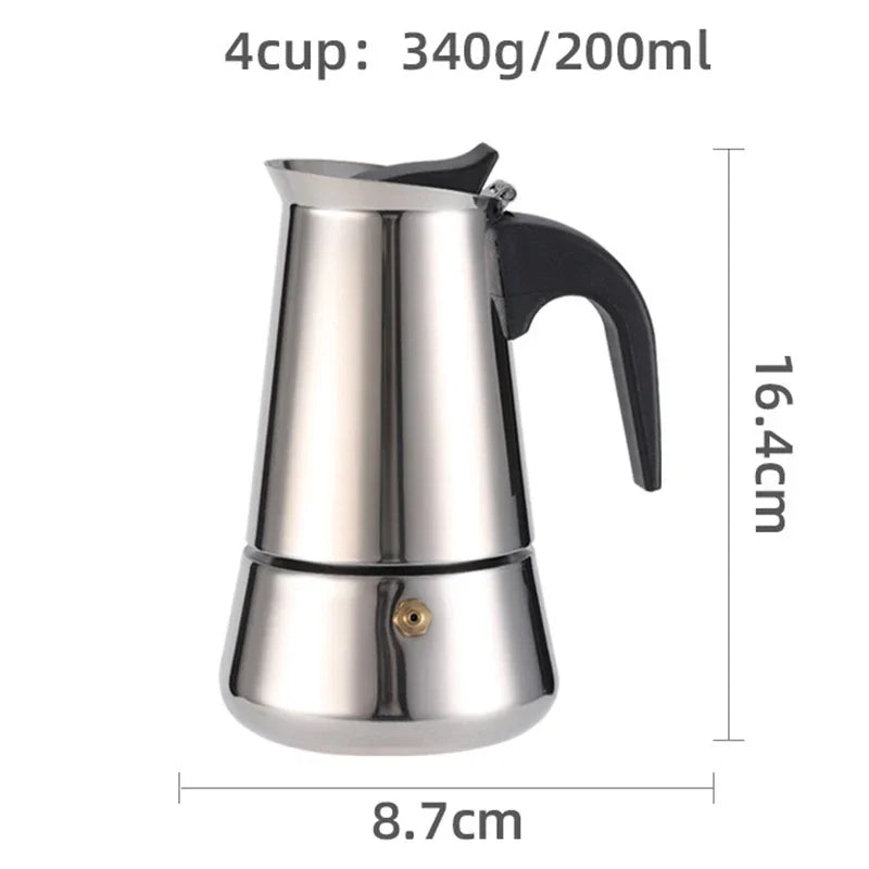 Purilite Select Stainless Steel Espresso Maker