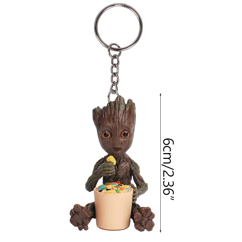 Purilite Select Groot Anime Figure Keychain