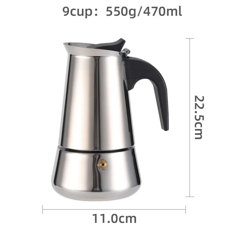 Purilite Select Stainless Steel Espresso Maker