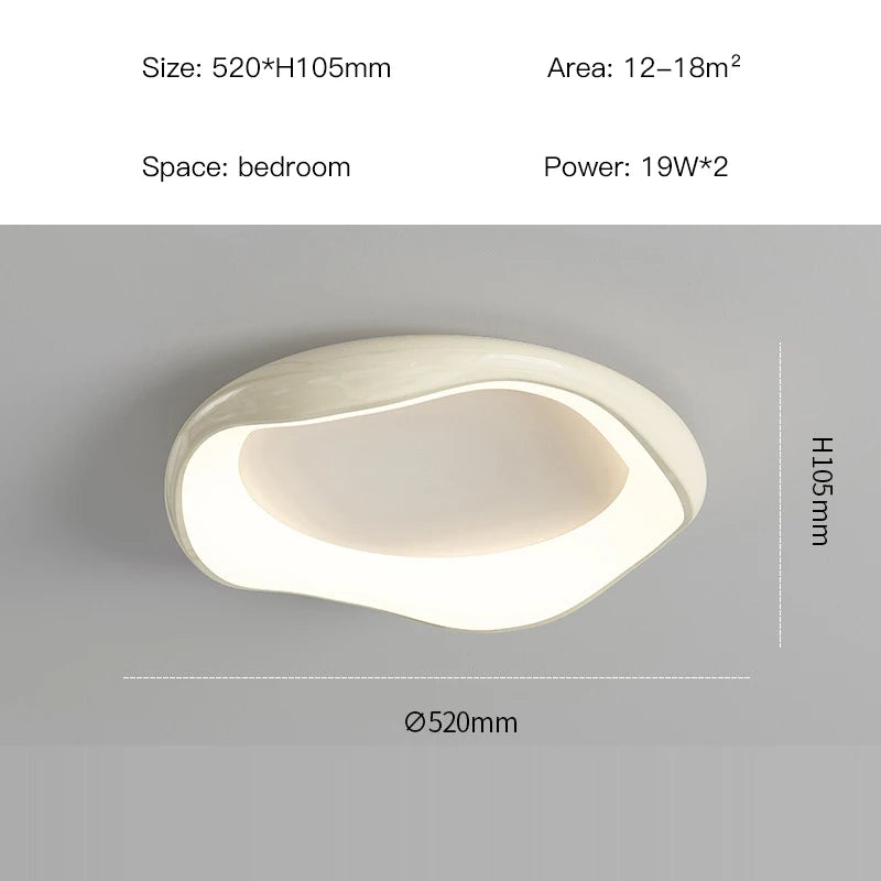 Purilite Select Minimalism Bedroom LED Chandelier