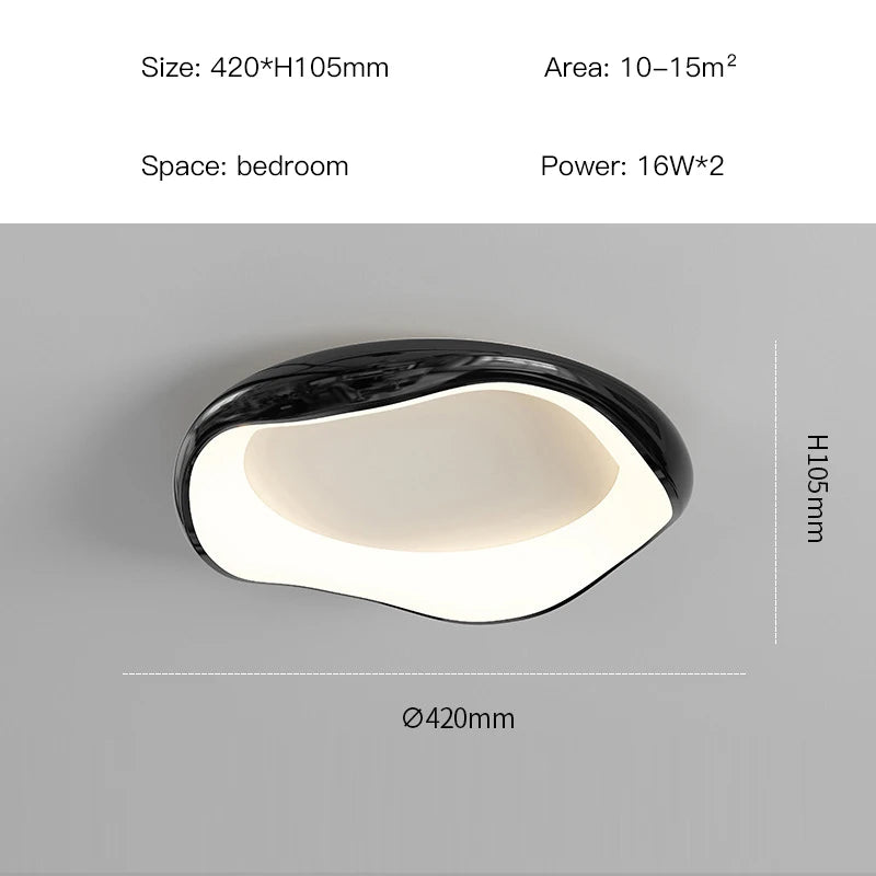 Purilite Select Minimalism Bedroom LED Chandelier