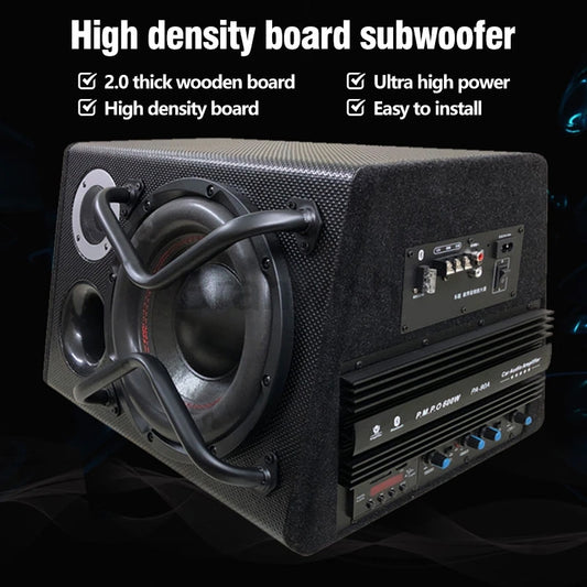 Purilite Select 200W 10-Inch Bluetooth Trapezoidal Subwoofer