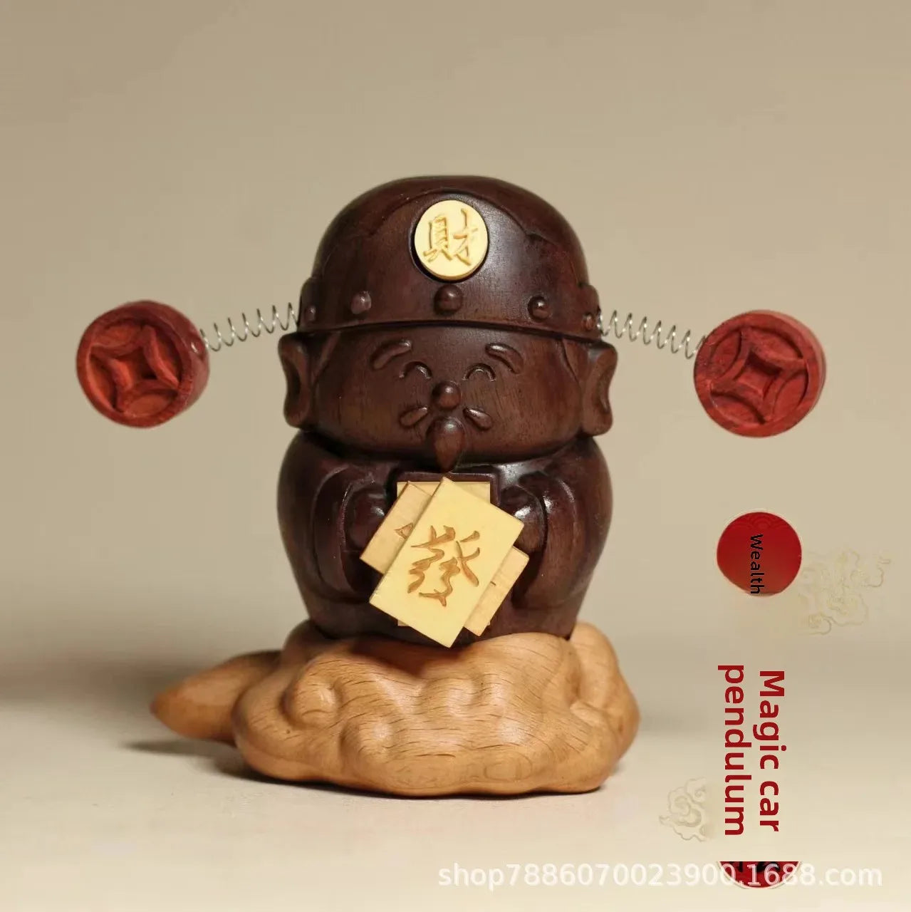 Purilite Select Solid Wood Panda Toothpick Holder