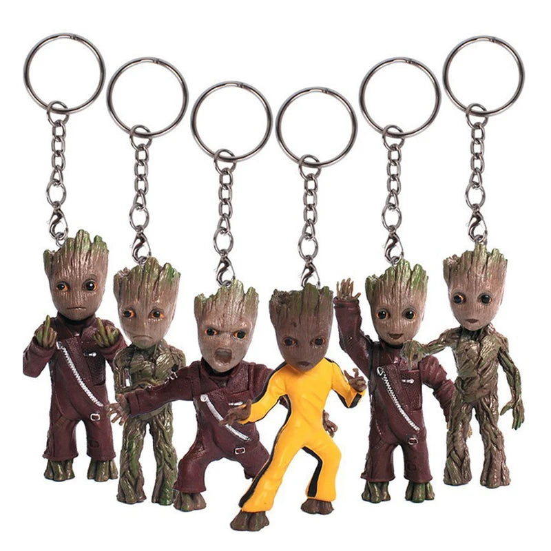 Purilite Select Groot Anime Figure Keychain