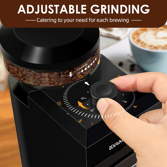 Purilite Select Compact Burr Coffee Grinder